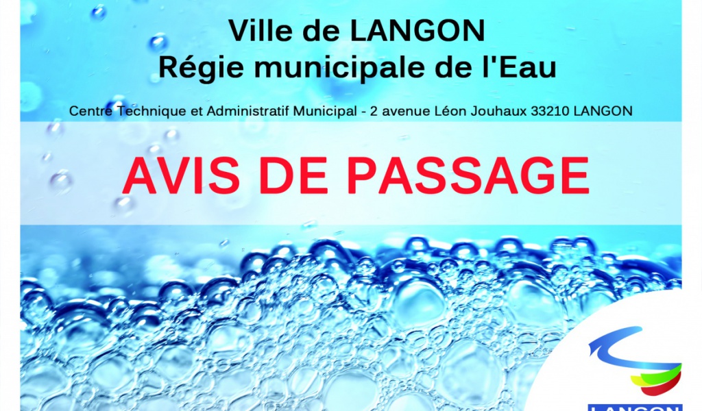 Avis de passage